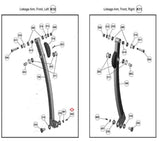 Cybex 360A 362A Elliptical Flat Hex Bolt M8x1.25x16mm KHS-20917-hydrafitnessparts