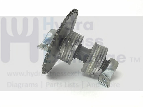 Cybex 4000 Stepper Power Gear Sprocket Transmission w/ Cable Spool Bearing Set-hydrafitnessparts