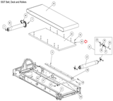 Cybex 400T 900T E3 450T770T 790T 500T 640CR 685 700T Treadmill Washer HW-00431-hydrafitnessparts