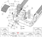Cybex 525T 625T 770T 790T Treadmill Power Supply Aux Cord AW-22690-hydrafitnessparts