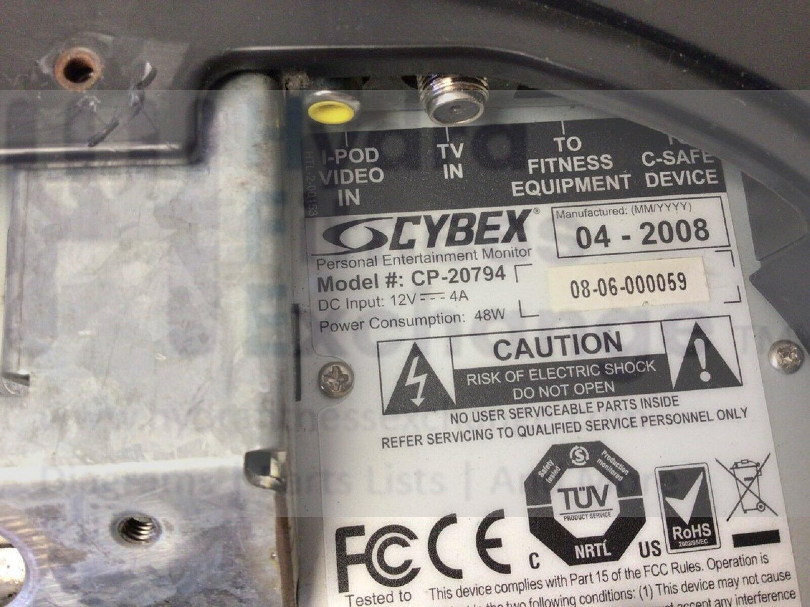 cybex 530s Cybex 530S Pro-3-550T Stepper Step Display Console Assembly CP-20794
