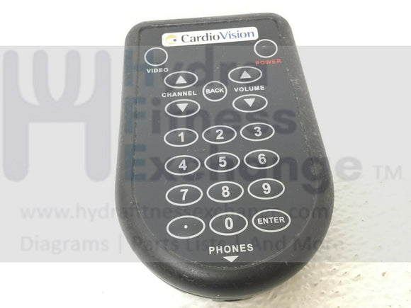 Cybex 530T Treadmill TV Channel Display Console Remote Control Module PVS-hydrafitnessparts