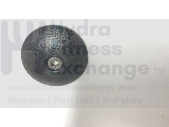 Cybex 600A Arc Trainer Elliptical Foot Plate Shaft End Cap with Screw PL-17056-hydrafitnessparts