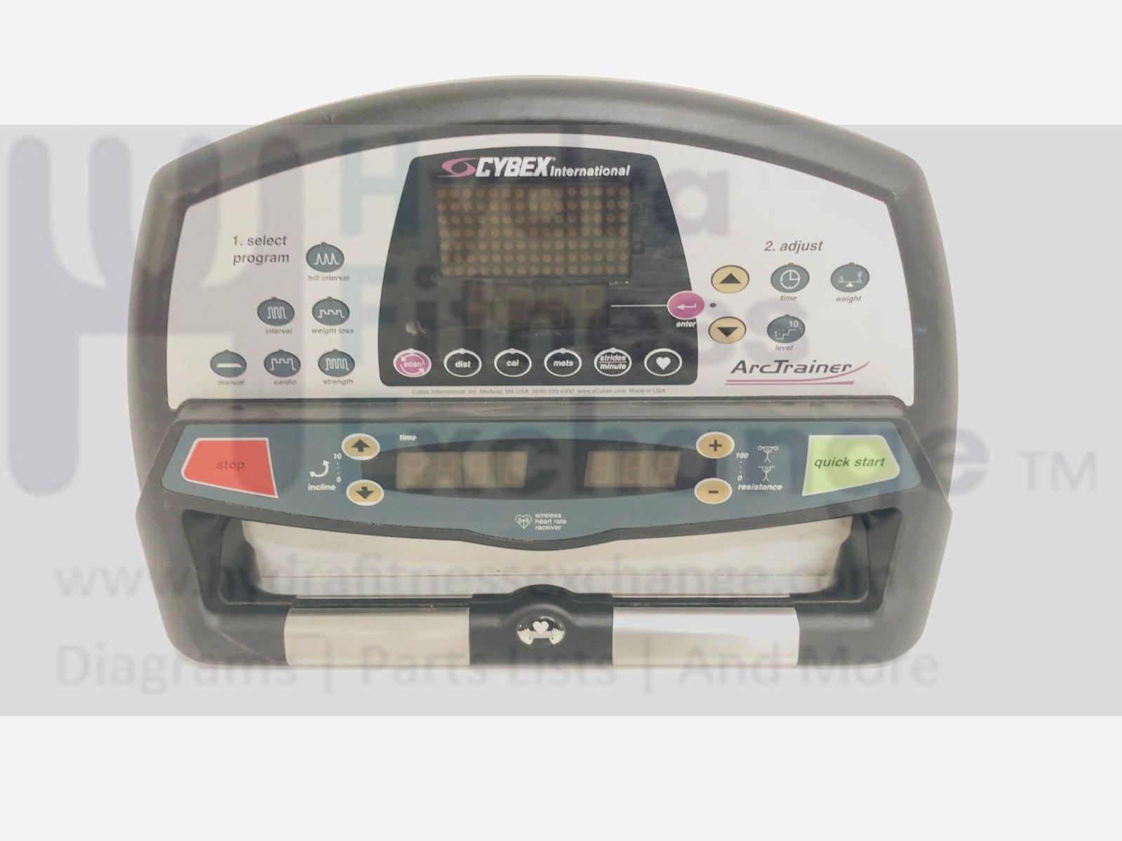 Cybex 600A Elliptical Display Console Panel 100246 – hydrafitnessparts