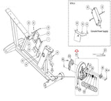 Cybex 625R 770R 525R Recumbent Bike Generator Brake Kit Assembly KAX-25509-4-hydrafitnessparts
