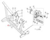 Cybex 625R 770R 750R 525R Recumbent Bike Battery MFR-LP12-1.2 EC-21351-hydrafitnessparts