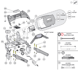 Cybex 625T 750T 751T 770T 790T Treadmill Sensor Motion Cable AW-20170-hydrafitnessparts