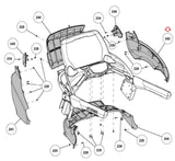 Cybex 625T 770T 790T Treadmill Console Right Side PL-22559-hydrafitnessparts