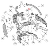 Cybex 625T 770T 790T Treadmill Right Console Side Upper with Handrail PL-22577-hydrafitnessparts