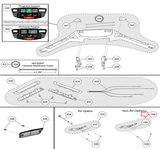 Cybex 625T Treadmill MCC Access Kit Cover MFR-PL-22579 KPL-23266-hydrafitnessparts