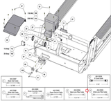 Cybex 625T Treadmill White Jumper Wire 10-1/4" MFR-1032 AW-23093-hydrafitnessparts