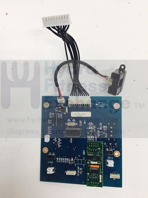 Cybex 750t 751t Treadmill Display Console Electronic PCA Handset Board AD-21736-hydrafitnessparts