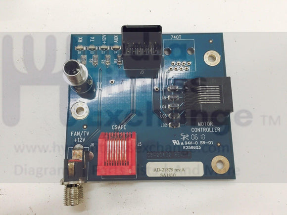 Cybex 750t 751t Treadmill Electronic PCA Hub Board AD-21879-hydrafitnessparts