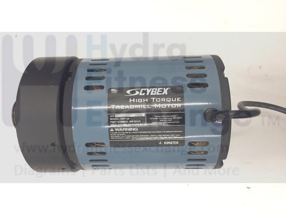 Cybex 750t 770t 751t 625t 650t Treadmill AC Drive Motor High Torque MR-22239 KSP128-hydrafitnessparts