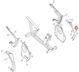 Cybex 770R 525R 625R 750R Recumbent Bike Left Top Cover PL-21517-hydrafitnessparts