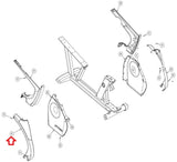 Cybex 770R 525R 625R 750R Recumbent Bike Right Top Cover PL-21518-hydrafitnessparts