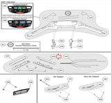 Cybex 770T 790T 625T 650T Treadmill Upper Insert W-Meta Grip Plate AX-21340-hydrafitnessparts
