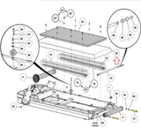 Cybex 770T 790T 625T Treadmill OEM Walking Running Belt Treadbelt BD-22463-hydrafitnessparts