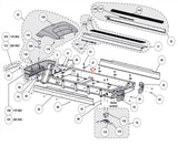 Cybex 770T 790T 625T Treadmill Top Step Clamp FS-22511-hydrafitnessparts