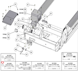 Cybex 770T 790T 625T Treadmill White Jumper Wire 10" MFR-1015 AW-22688-hydrafitnessparts