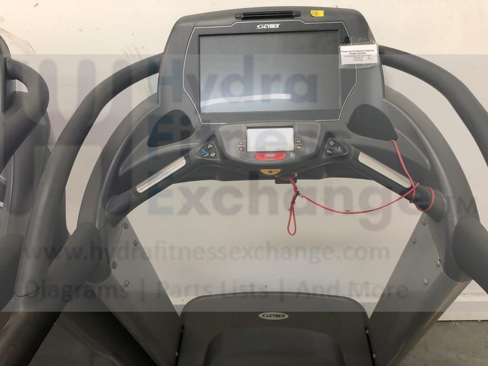 Cybex 770t E3 Commercial Treadmill Integrated Touchscreen TV   hydrafitnessparts