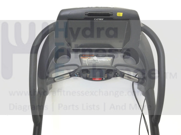 Cybex 770t E3 Treadmill Display Console Assembly AC-23027 Complete-hydrafitnessparts