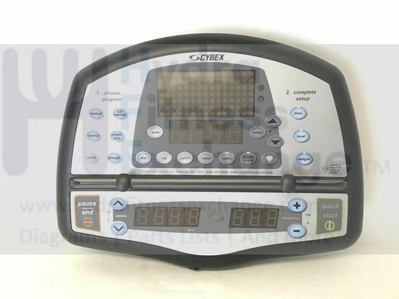 Cybex Arc Arc Trainer Elliptical Display Console Assembly 610A-102 or PP620003-hydrafitnessparts
