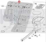 Cybex Arc Trainer 360A 362A 360A-01 362A-01 Elliptical Crank Sleeve KFM-21967-hydrafitnessparts