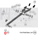 Cybex Arc Trainer 360A 362A 360A-01 362A-01 Elliptical Tolerance Ring KHX-22003-hydrafitnessparts