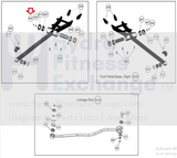 Cybex Arc Trainer 360A 362A Elliptical Flat Hex Bolt M8X16 KHS-20917-hydrafitnessparts