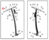 Cybex Arc Trainer 360A 362A Elliptical Flat Washer 18x12xT3.5 KHW-21956-hydrafitnessparts
