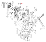 Cybex Arc Trainer 50A1 50A1-01 50A1-10 Elliptical Knob Shaft 50A1-368-hydrafitnessparts