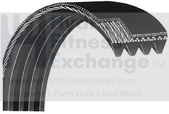 Cybex Arc Trainer 600A 610A 630A Elliptical Pulley Drive Belt 34