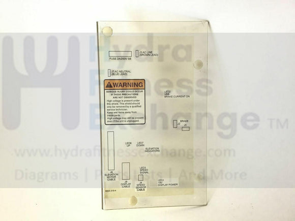 Cybex Arc Trainer 600A- 610A Elliptical Cover Controller 600A-318-hydrafitnessparts