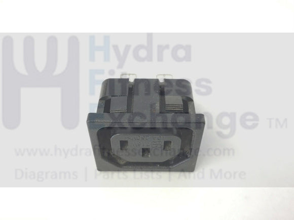 cybex outlet Cybex Arc Trainer 610A Elliptical Power Entry Socket Courtesy Outlet EC117097