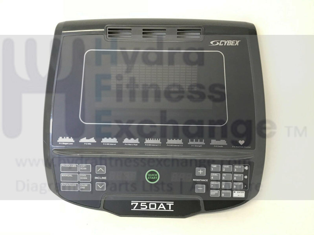 Cybex Arc Trainer-750A-750AT Elliptical Display Console Assembly 750A-   hydrafitnessparts