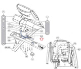Cybex Arc Trainer 750AT 750A Elliptical Heartrate Grip Wire Harness 750A-404-hydrafitnessparts