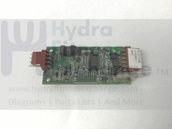 Cybex Arc Trainer 750AT Elliptical Sensor Salutron Combo Board EC-21743-hydrafitnessparts