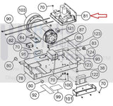 Cybex CX 445T Treadmill Lower Motor Control Board Controller AD-19085-Q-hydrafitnessparts