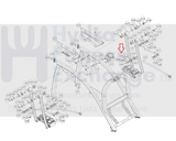 Cybex Elliptical Flange Spacer Washer 600A-311-hydrafitnessparts