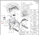 Cybex Go - 770T 790T 650T Treadmill Fan 120x120mm MFR-AB1212UB-Y0B EC-22533-hydrafitnessparts