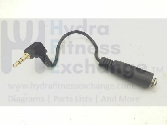 Cybex Go 770T Treadmill Upper Console Connection Headphone Jack Jumper Cable-hydrafitnessparts