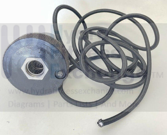 Cybex Hydro Pro Rower Pulley Belt Bungee Assembly 1007832-0001-hydrafitnessparts