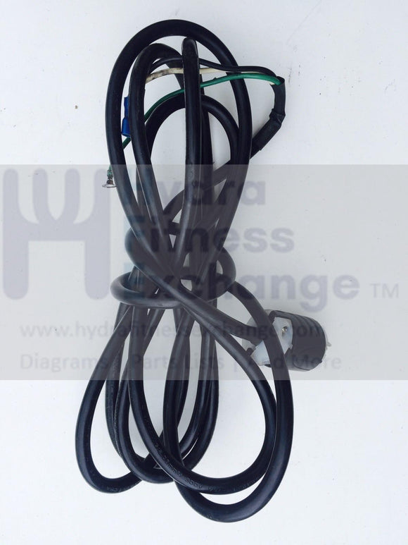 Cybex LCX - 425T Treadmill Hard Wired Power Cord 110v Nema 5-20p-hydrafitnessparts