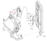 Cybex Leg Extension Seated Leg Curl Strength System Cable Tab 20050-352-hydrafitnessparts