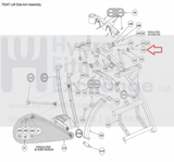 Cybex Life Fitness Elliptical Flat Washer .390 X 1.500 X .124 HS347602-hydrafitnessparts