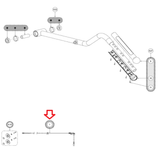 Cybex Life Fitness Elliptical Heart Rate Pulse Handlebar Arm Wire 1006647-0001-hydrafitnessparts