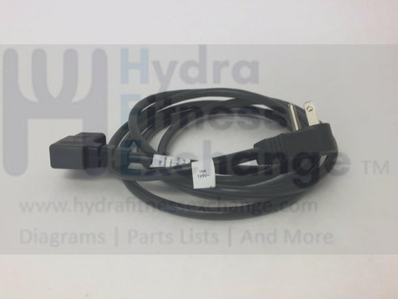 Cybex Life Fitness Elliptical Power Cord Cable 0017-00003-1082-hydrafitnessparts