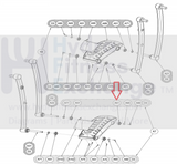 Cybex Life Fitness Elliptical Sealed Bearing 5206Z HB-17036-hydrafitnessparts