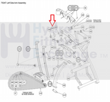Cybex Life Fitness Elliptical Tolerance Ring 62mm FC030011-hydrafitnessparts